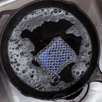 Lodge Square Chainmail Scrubbing Pad, Blue EasyOptionXY LLC