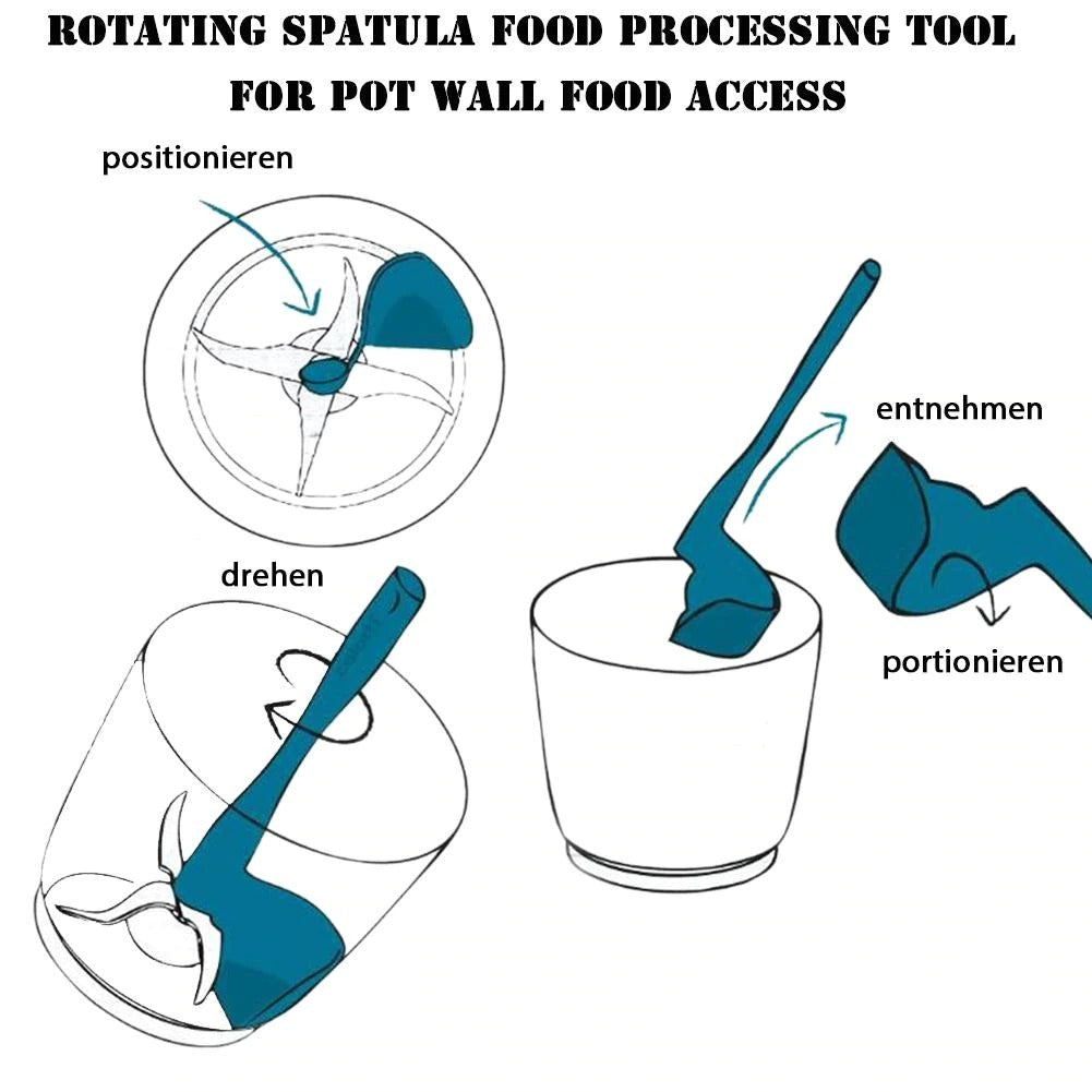 Rotary Scraper Thermomix for Kitchen Pi-Mart