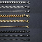 Vnox Men's Chunky Curb Chain Bracelet Pi-Mart
