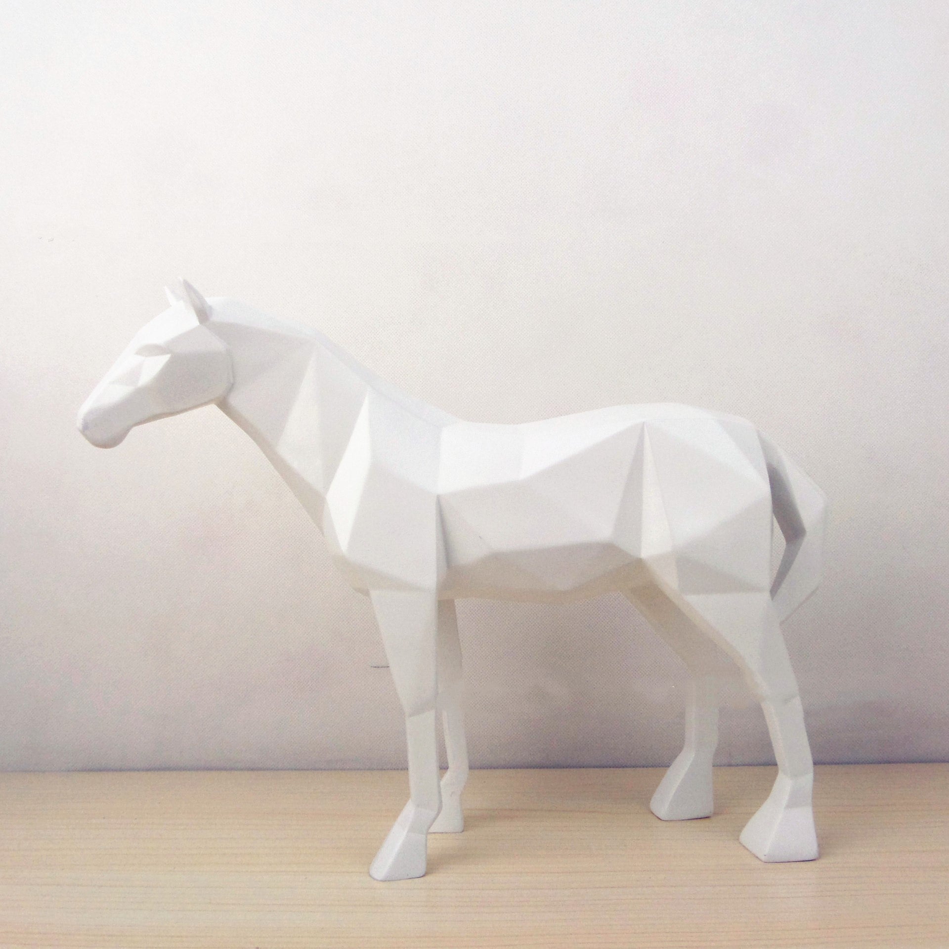 Geometric horse ornaments simple home accessories Lootquake LLC