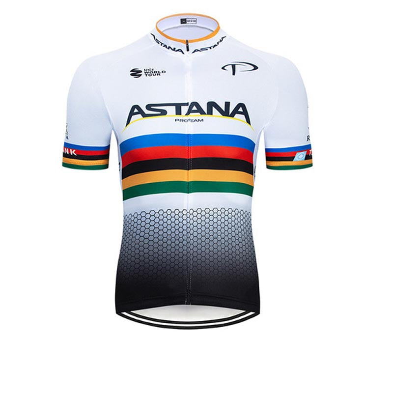 Fashion Simple Cycling Jersey Short Sleeve Suit