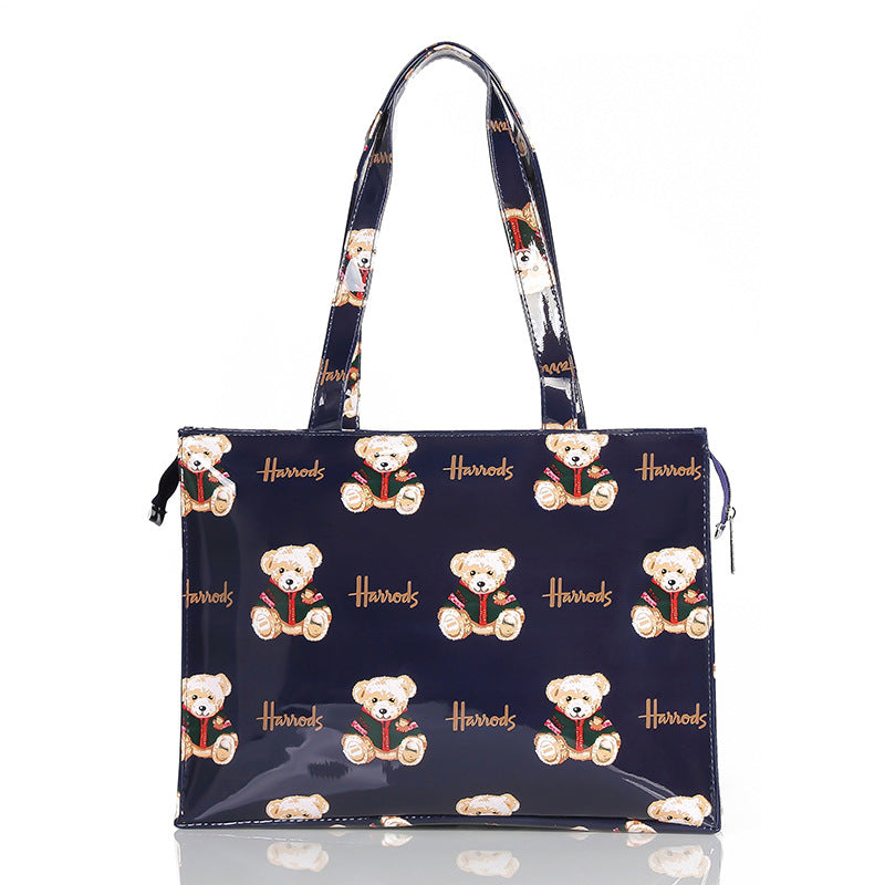 Letter printed handbag Pi-Mart