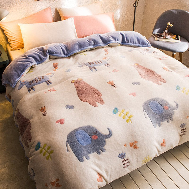 Coral duvet cover Pi-Mart