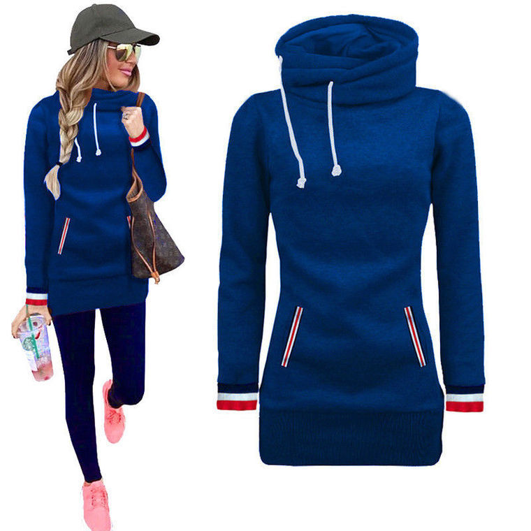 Long Sleeve Pullover Hoodie Pi-Mart