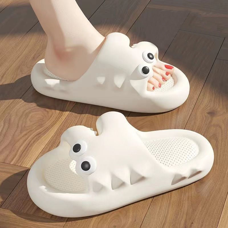 Cute Cartoon Slippers For Women Men Indoor And Outdoor Non-slip Thick Soles Floor Bathroom Slippers Fashion House Shoes Pi-Mart