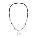 Double Layered Jewelry Moon Fritillary Pendant Pi-Mart
