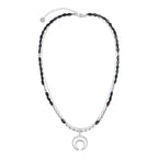 Double Layered Jewelry Moon Fritillary Pendant Pi-Mart