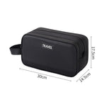 Cosmetic bag, business trip toiletries storage bag, three-layer dry and wet separation men's toilet bag, makeup bag organizer,Makeup bag with compartments, - SJB-DIAMOND ELITES