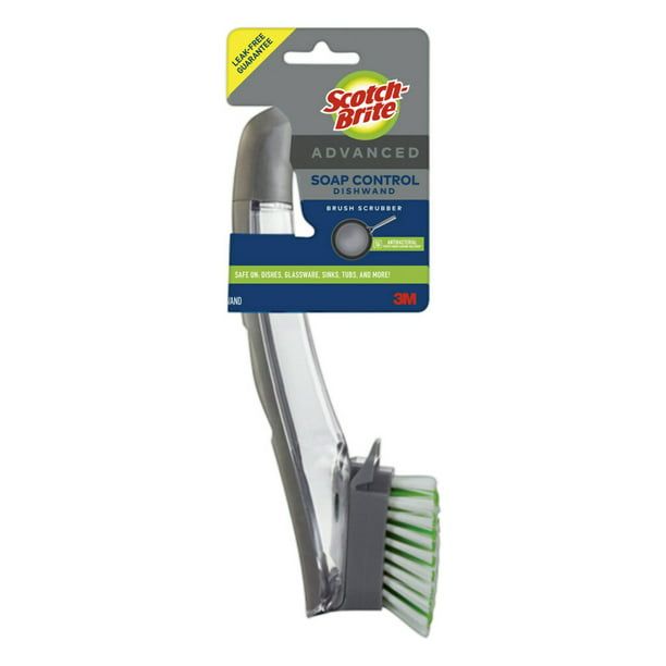 Scotch-Brite Advanced Soap Control Dishwand Brush Scrubber, 1 Dishwand EasyOptionXY LLC