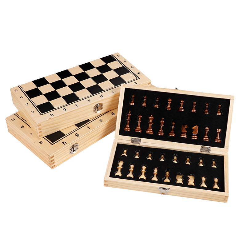 Magnetic chess set folding board board Pi-Mart
