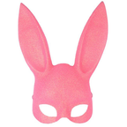 Fashion Black Rabbit Ear Half Face Mask Pi-Mart