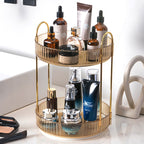 Bathroom Cosmetics Rotating Storage Rack Desktop Pi-Mart