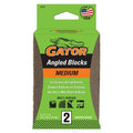 Gator 2-5/8x4 Double Angled Sponge Medium, 2 Pack EasyOptionXY LLC