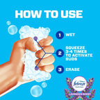 Mr. Clean Magic Eraser Bath Cleaning Pads with Durafoam, Lavender, 4 Ct EasyOptionXY LLC