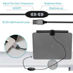 Computer LED Light Bar With USB Connectivity, Eye-Caring Technology, And Adjustable Brightness For Monitors - SJB-DIAMOND ELITES