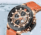 Men's Casual Waterproof Watch With Chronometers And Fluorescent Hands Excellent Design Perfect Gift - SJB-DIAMOND ELITES