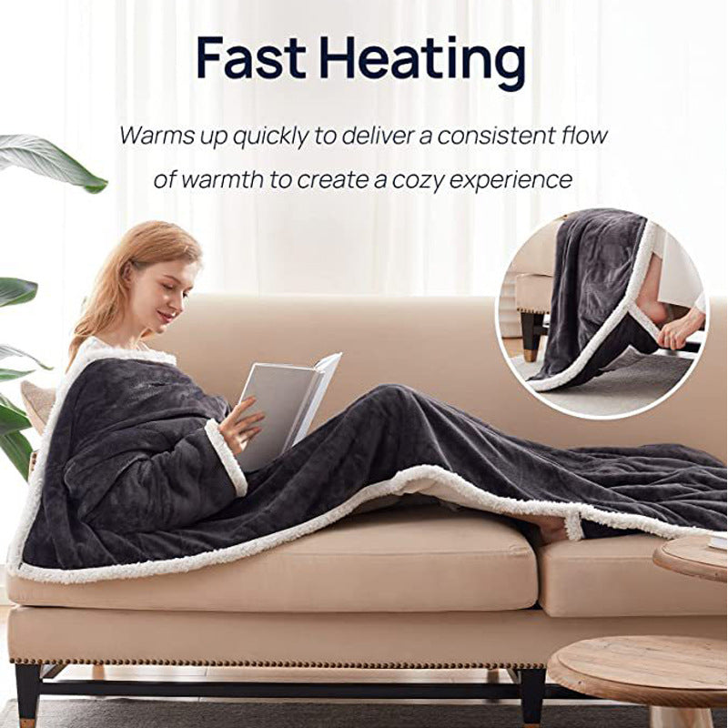 Wearable European And American Standard Electric Blanket Shawl Pi-Mart
