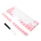 PBT Mechanical Keycaps with Cherry Blossom Design - SJB-DIAMOND ELITES