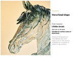 Horse Head Decoration Light Luxury High-end Crystal Crafts Wine Cabinet Decorations Lootquake LLC