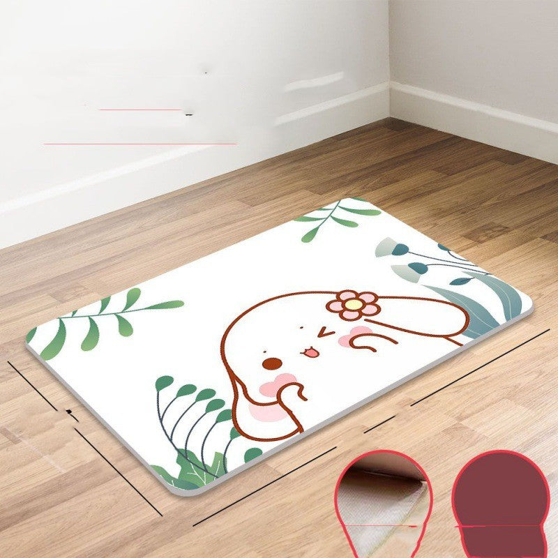 Absorbent Mat Diatom Mud Anti-slip Pi-Mart