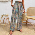 Bohemia Print Fashion Women's Wide-legged Pants Lootquake LLC