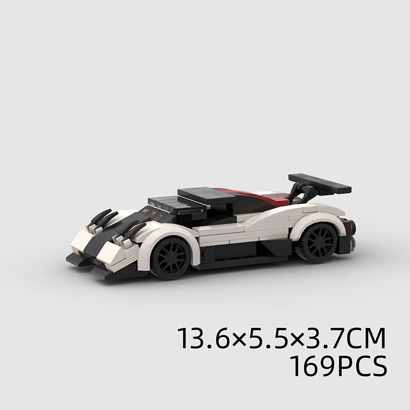 Children's Toys Car Model Sports Car And Small Particle Building Blocks MOC Educational Toys Pi-Mart