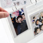 3/5 inch Desktop Photo Album Acrylic Polaroid Instax loose leaf Photo Album Home Decoration Star Postcard Collect Photo Albums Birthday Gift Family Scrapbook Albums Family Anniversary Gift For Couple Stevvex