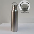 350/500/750/1000ml Double Wall Stainless Steel Water Bottle Thermos Bottle Keep Hot and Cold Insulated Vacuum Flask for Sport Stainless Steel Water Bottle Double Wall Vacuum Insulated Leak Proof Sports Bottle Stevvex