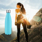 350/500/750/1000ml Double Wall Stainless Steel Water Bottle Thermos Bottle Keep Hot and Cold Insulated Vacuum Flask Sport  Stainless Steel Double Wall Insulated Water Bottle for Travel Stevvex