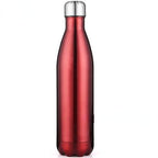 350/500/750/1000ml Double Wall Stainless Steel Water Bottle Thermos Bottle Keep Hot and Cold Insulated Vacuum Flask Sport  Stainless Steel Double Wall Insulated Water Bottle for Travel Stevvex