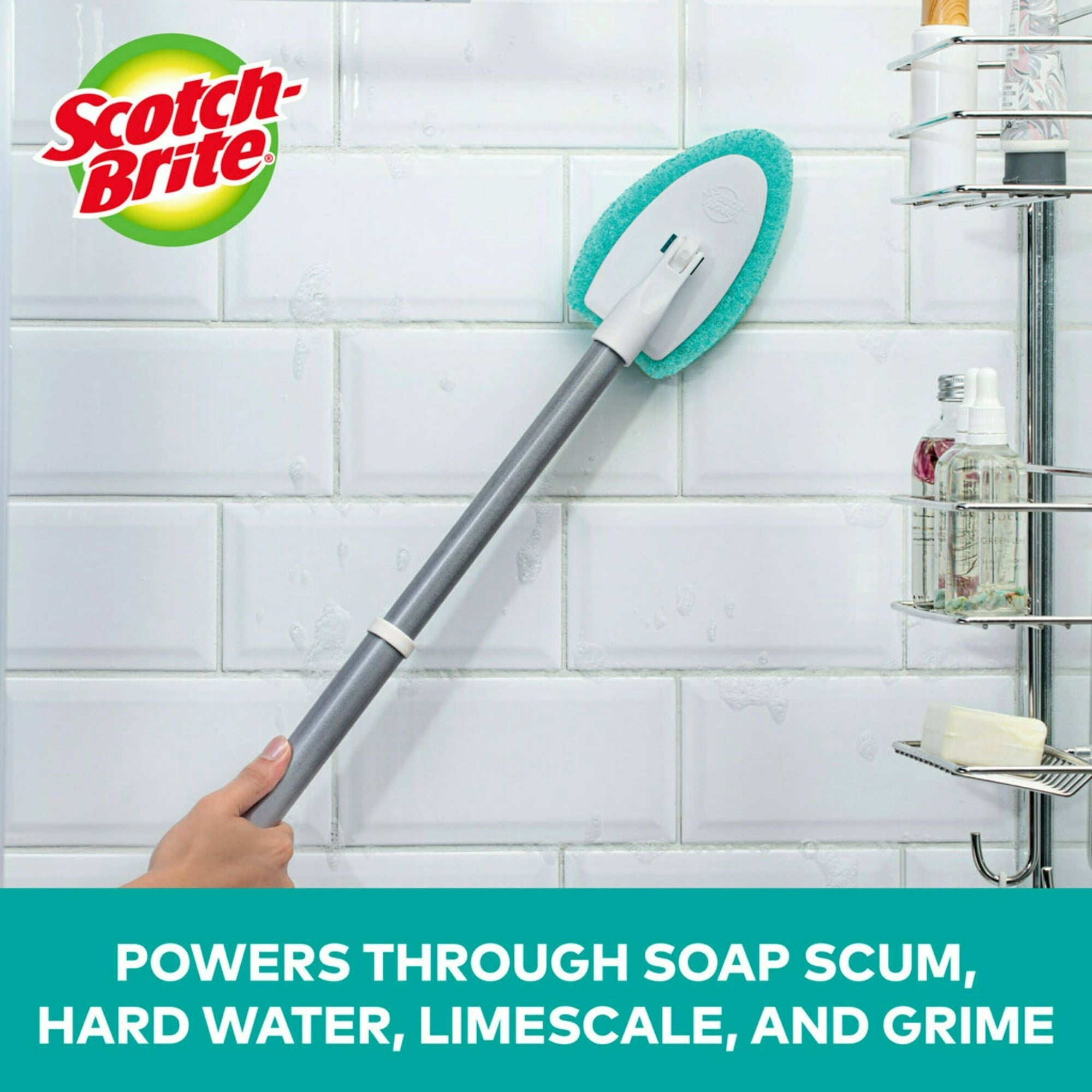 Scotch-Brite Shower Scrubber Refill, 1 Refill Total EasyOptionXY LLC