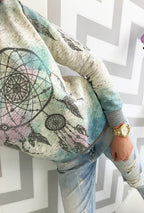Dreamcatcher print T-shirt