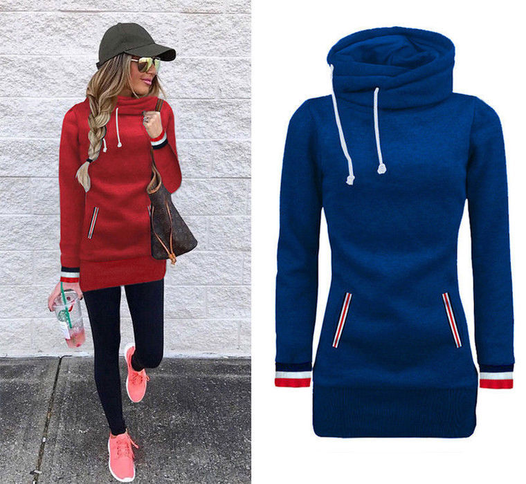 Long Sleeve Pullover Hoodie Pi-Mart