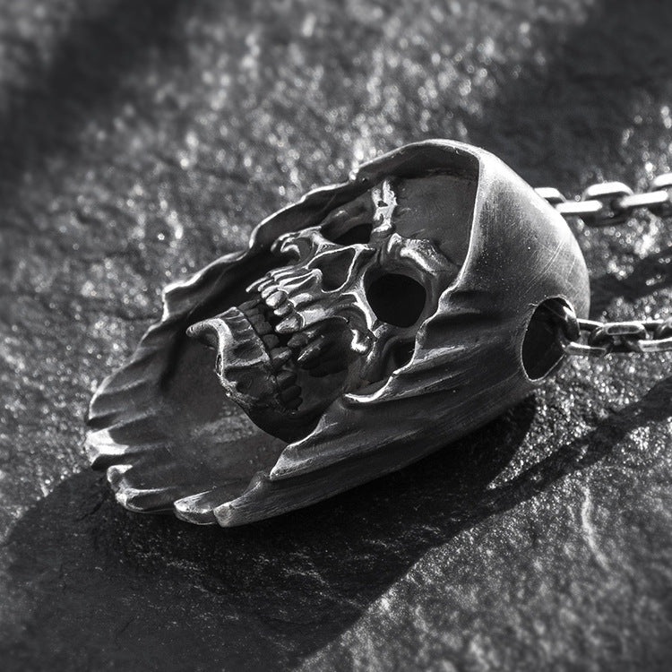 Men's Skull Pendant Does Not Include Necklace Pi-Mart