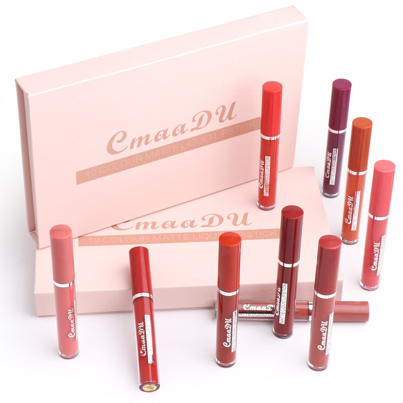 Women's Non-stick Cup Waterproof Matte Lipstick Pi-Mart