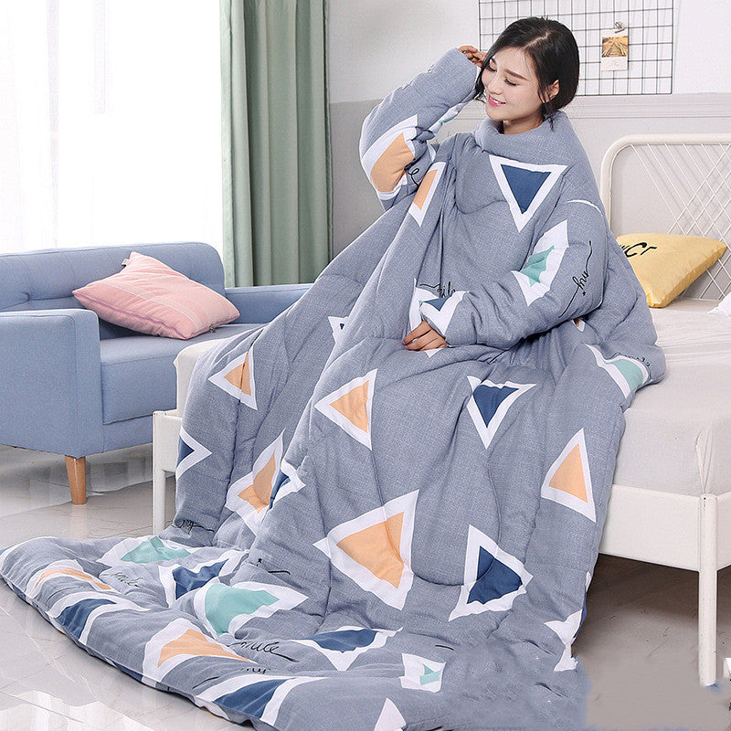 Winter Lazy Quilt with Sleeves Pi-Mart