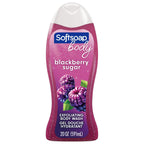 Softsoap Exfoliating Body Wash, Blackberry Sugar Scrub, 20 oz EasyOptionXY LLC