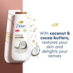 Dove Restoring Coconut and Cocoa Butter Liquid Body Wash, 20 oz
