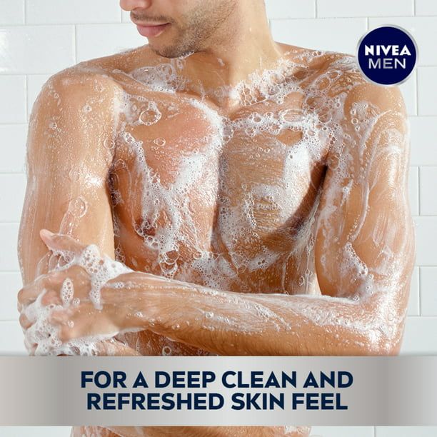NIVEA Men Deep Active Clean Charcoal Body Wash, 16.9 fl oz EasyOptionXY LLC