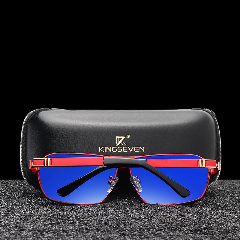 Luxury Men Business Classic Sunglasses High Quality Metal Frame and Polarized Glasses on Sunglasses With UV400 Protection - SJB-DIAMOND ELITES