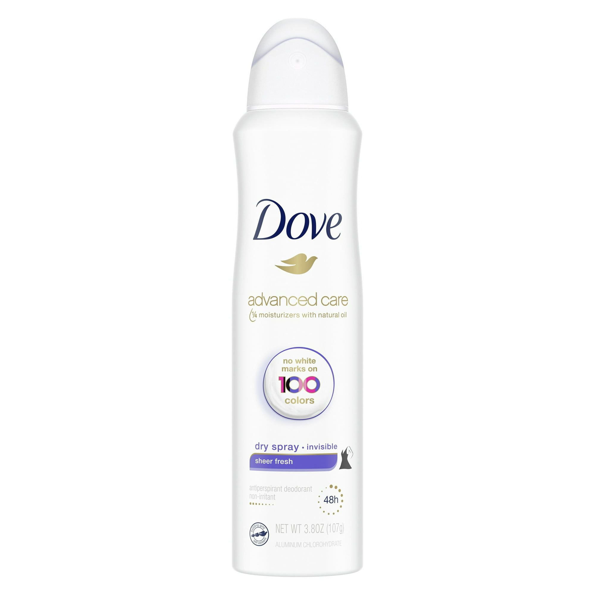Dove Dry Spray Invisible Sheer Fresh Antiperspirant Deodorant, 3.8 oz
