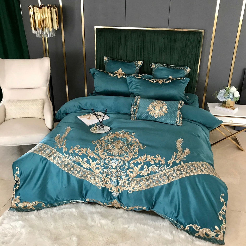 Ice silk duvet cover bedding European style Pi-Mart