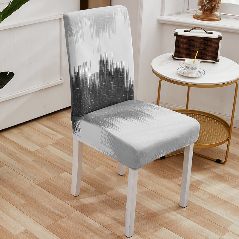 Chair Cover Cover Nordic Thick Elastic One Set Bedroom Hotel Restaurant Stool Cover Pi-Mart