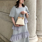 Vintage woven handbag Pi-Mart