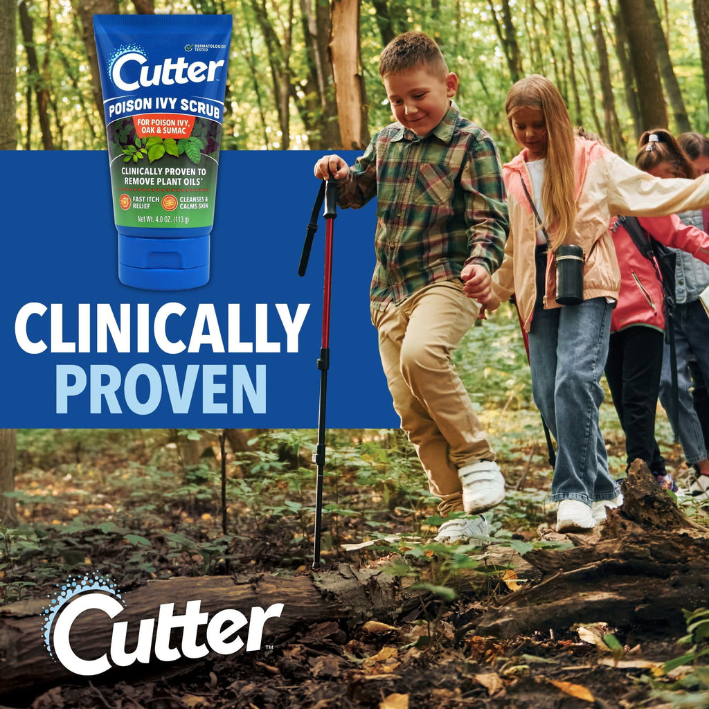 Cutter First Aid Poison Ivy Scrub for Itch Relief, 4 oz EasyOptionXY LLC