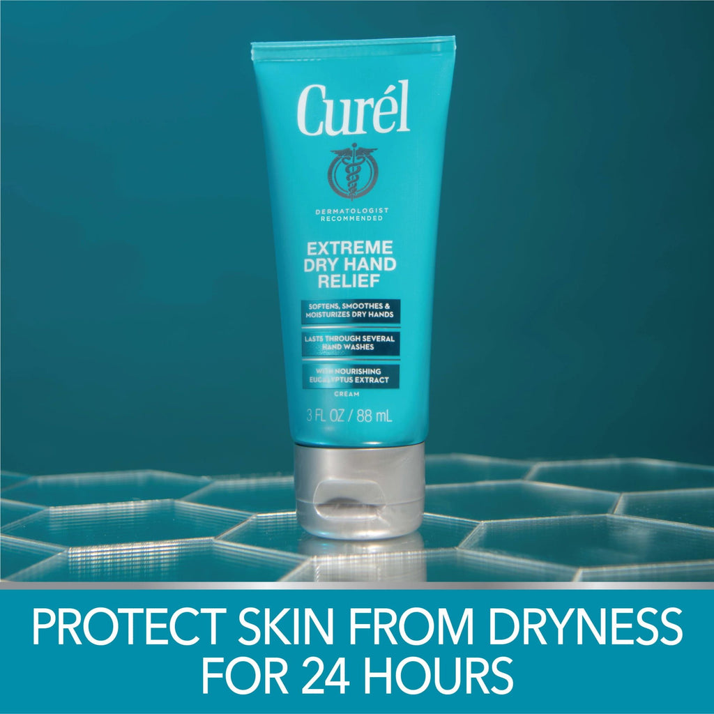 Curel Extreme Dry Hand Healing Hand Cream with Eucalyptus Extract, 3 fl oz EasyOptionXY LLC