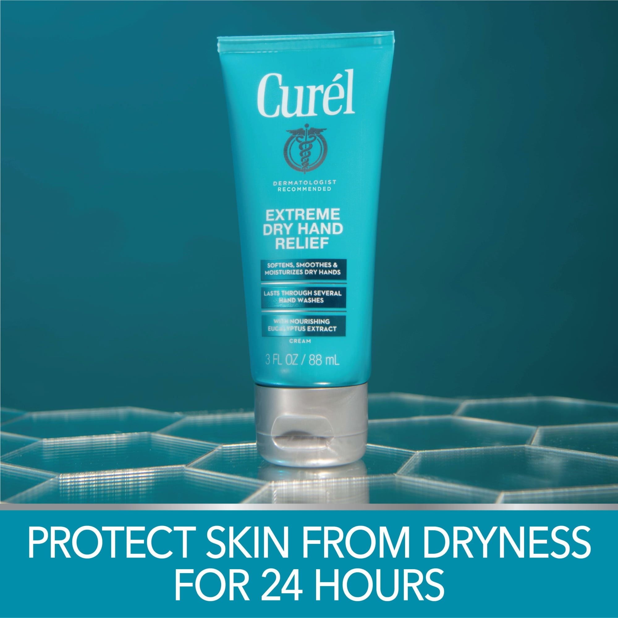 Curel Extreme Dry Hand Healing Hand Cream with Eucalyptus Extract, 3 fl oz EasyOptionXY LLC