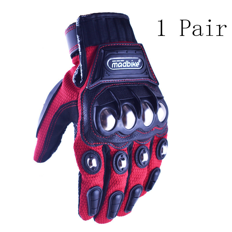 Hot Style Off-Road Motorcycle Riding Gloves Alloy Protective Pi-Mart