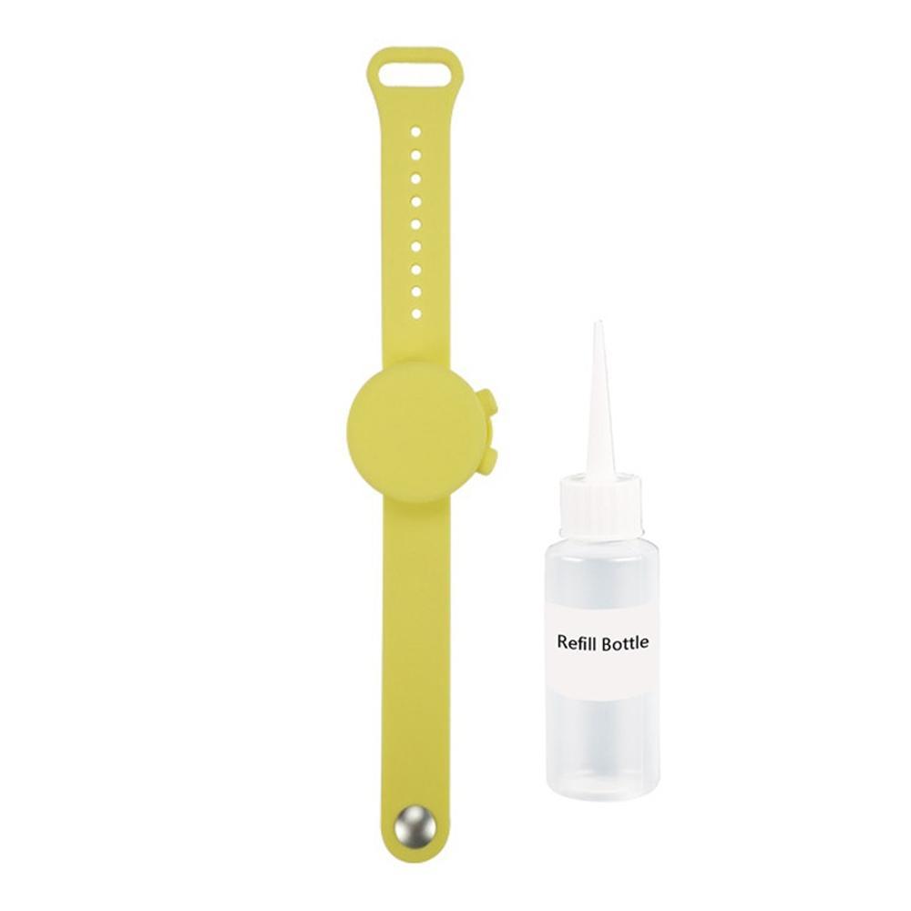 Outdooor Silicone Wristband Hand Sanitizer Disinfectant Bracelet Pi-Mart