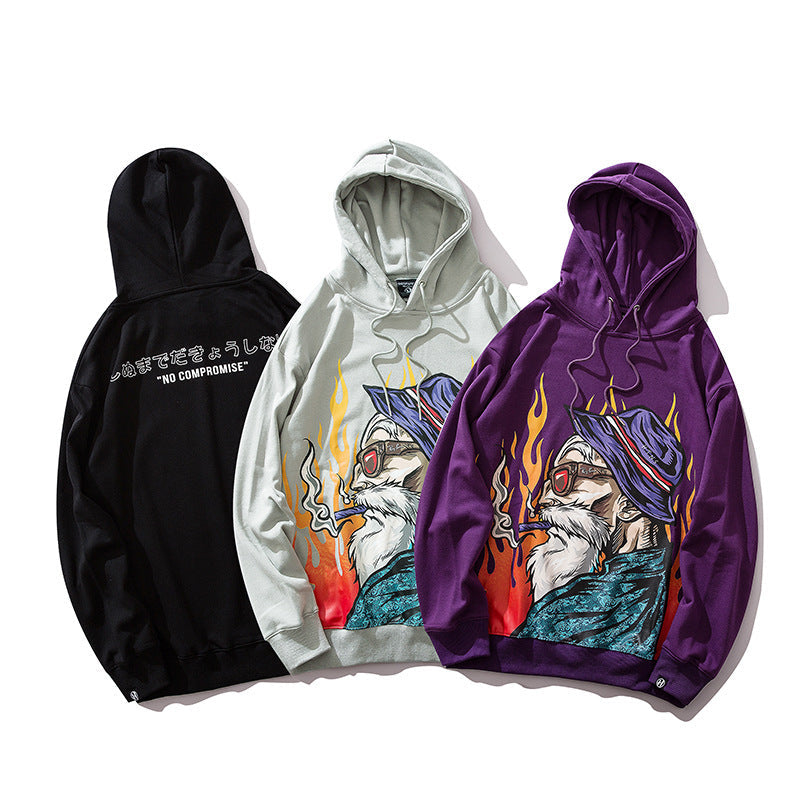Long sleeve sweatshirt with ghost print Pi-Mart